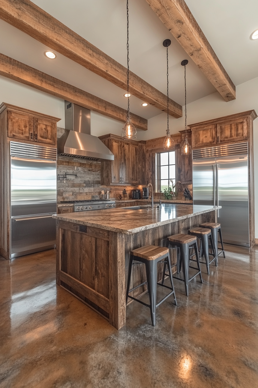 barndominium kitchen