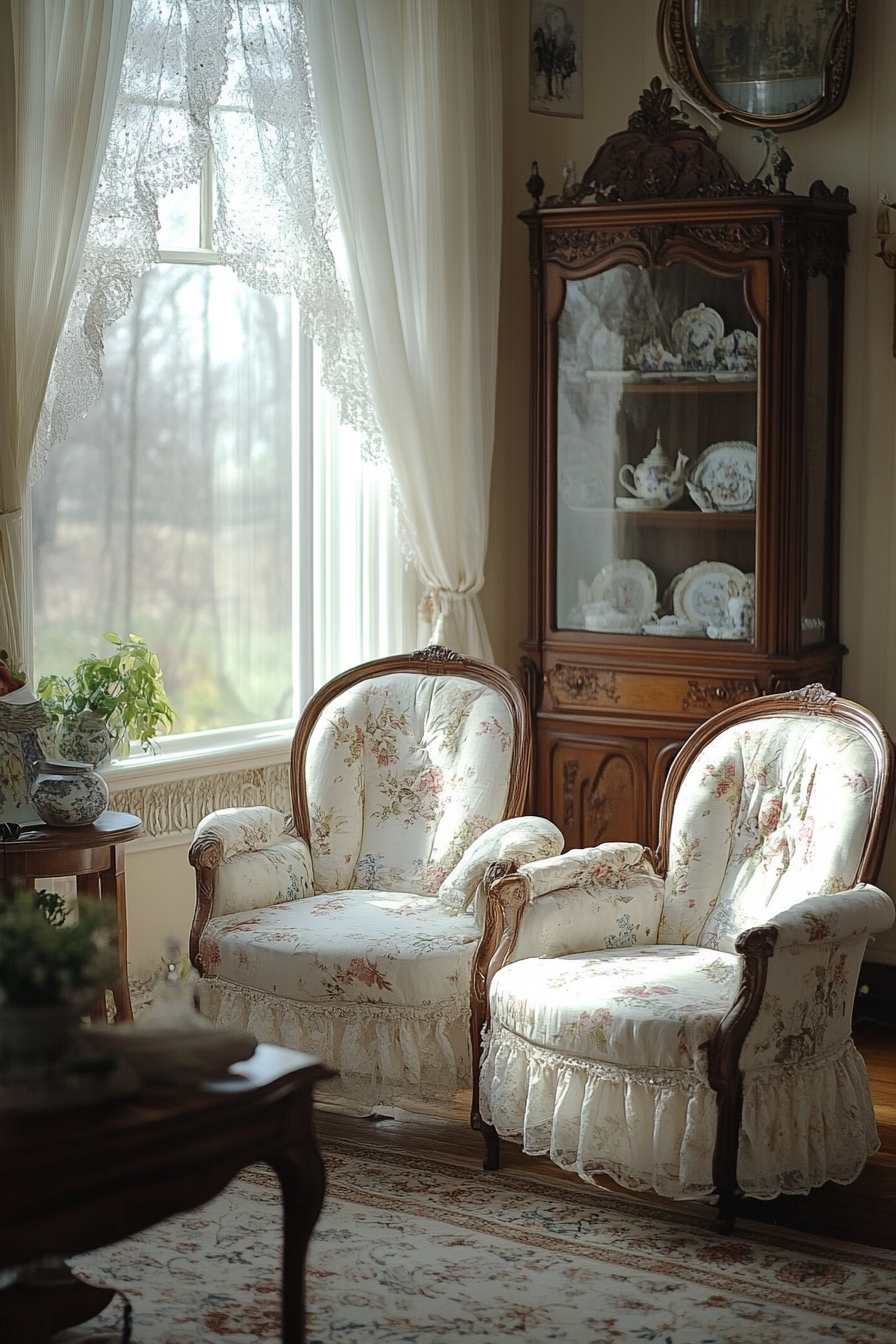 antique living room