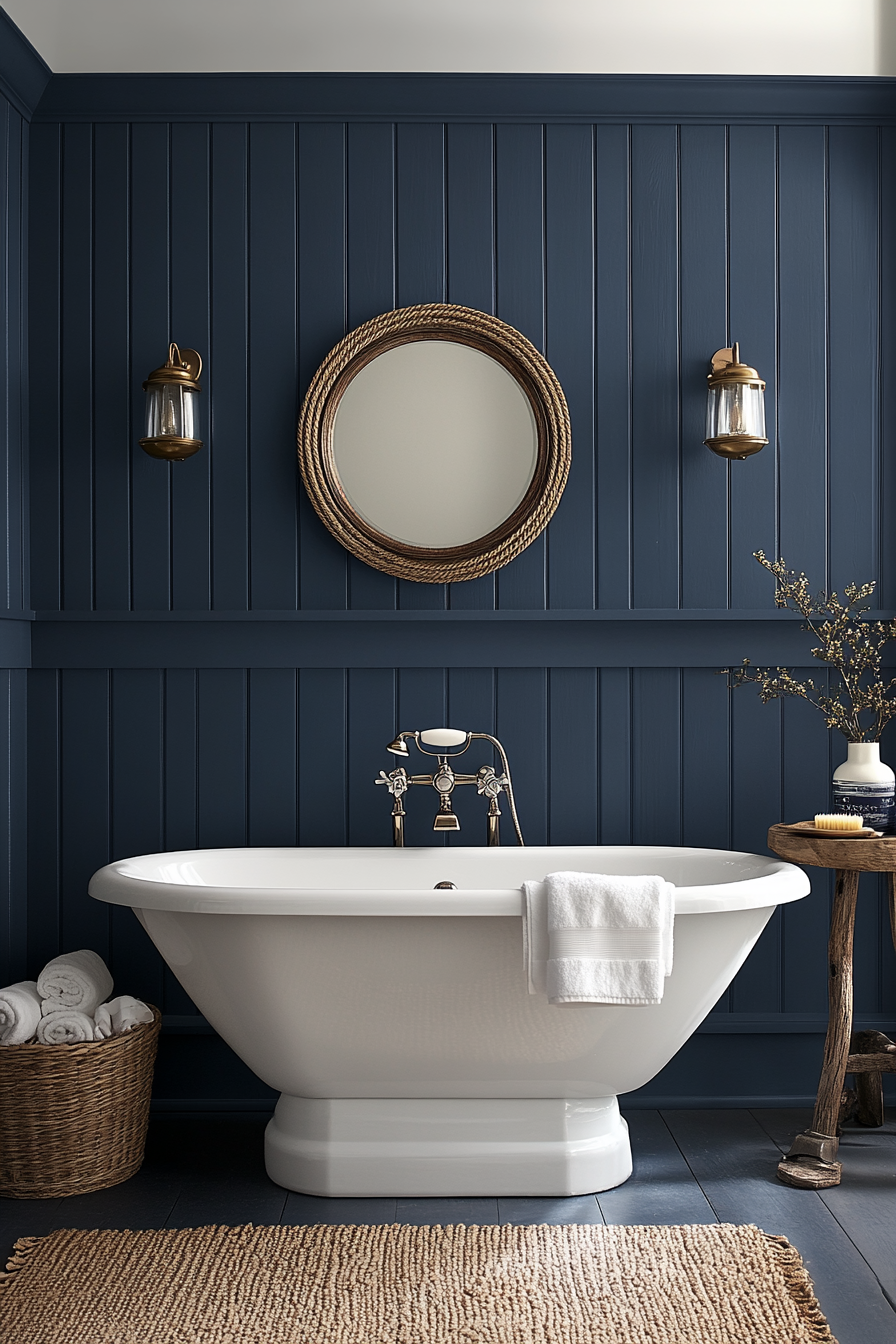 blue bathroom decor ideas