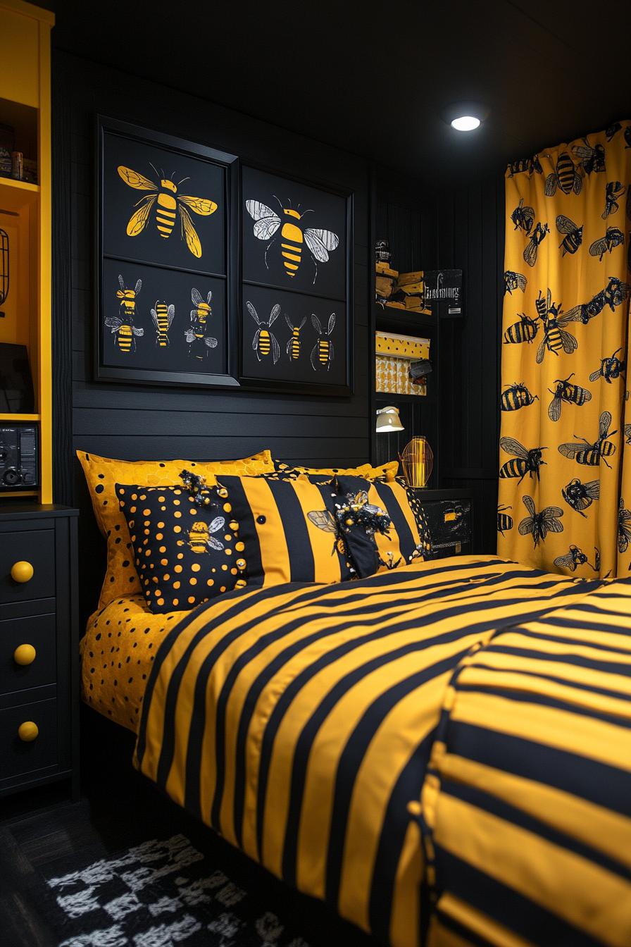 yellow fantasy bedroom ideas