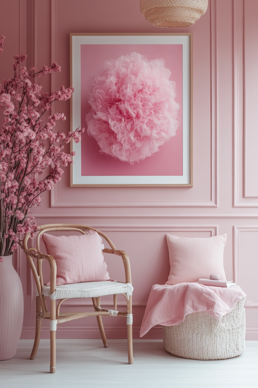 pink fantasy bedroom ideas