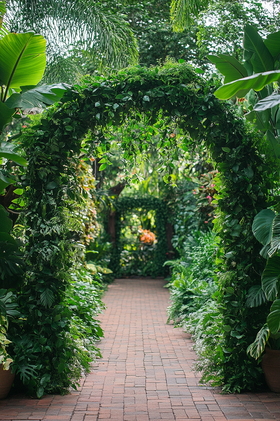 boho wedding arch