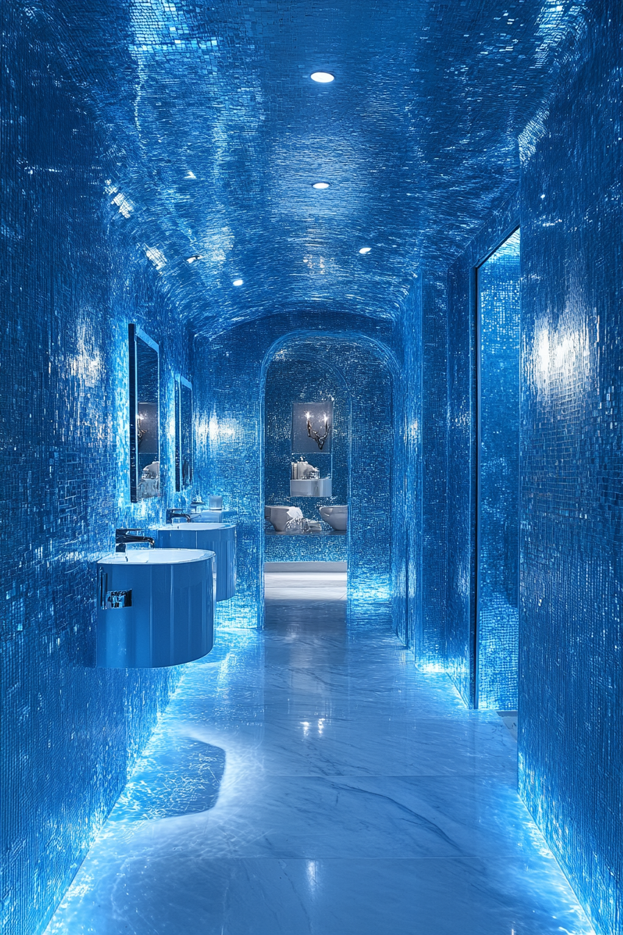 blue bathroom decor ideas