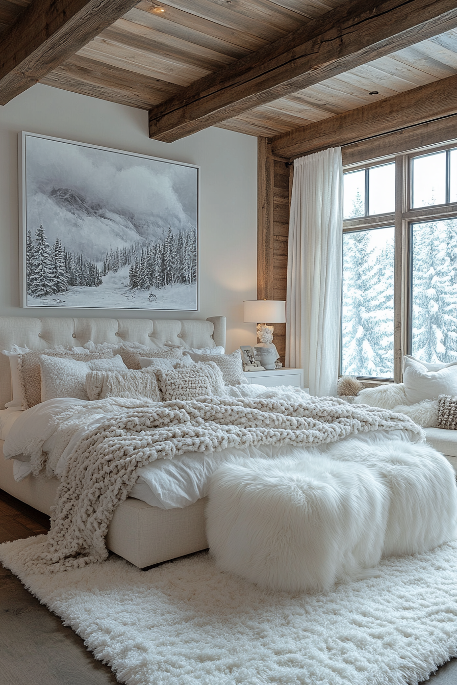 white fantasy bedroom ideas