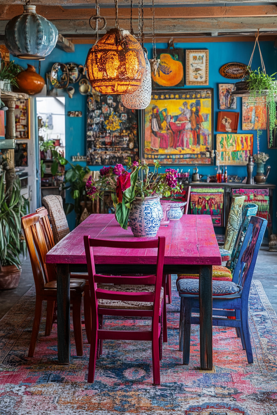 barndominium dining room