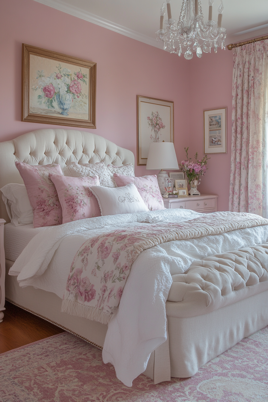 pink fantasy bedroom ideas