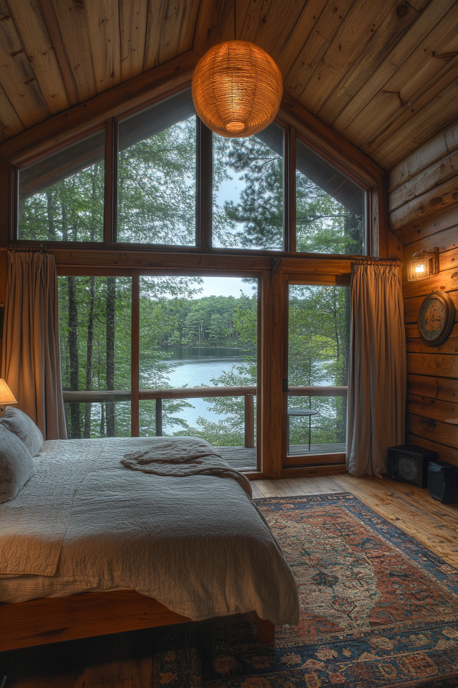 little cabin bedroom