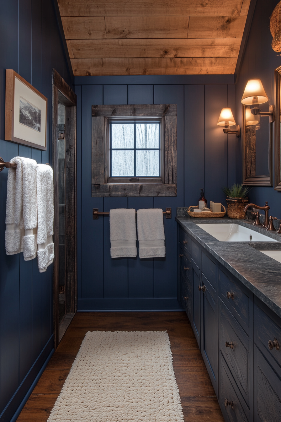 blue bathroom decor ideas