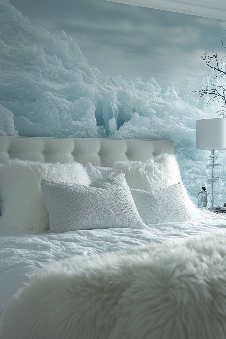 white fantasy bedroom ideas