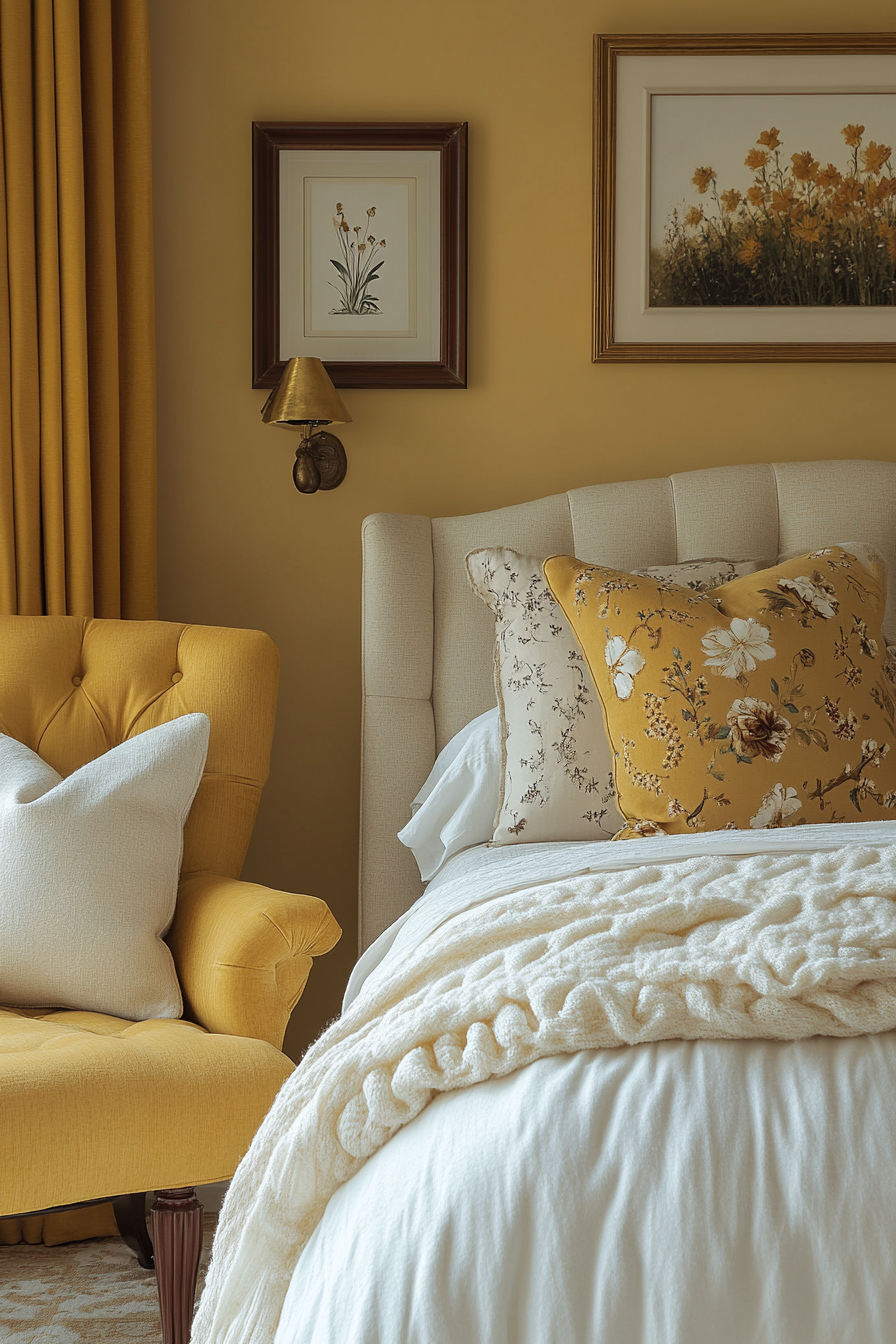 yellow fantasy bedroom ideas