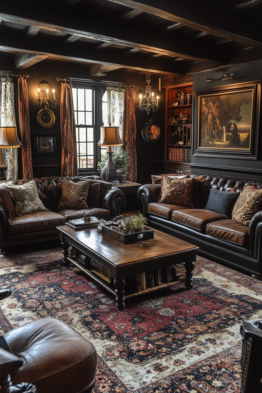 antique living room