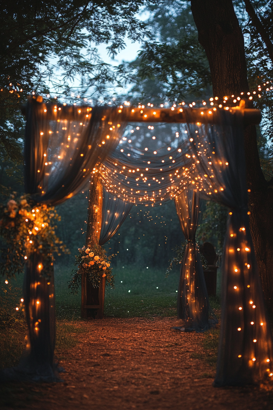 boho wedding arch