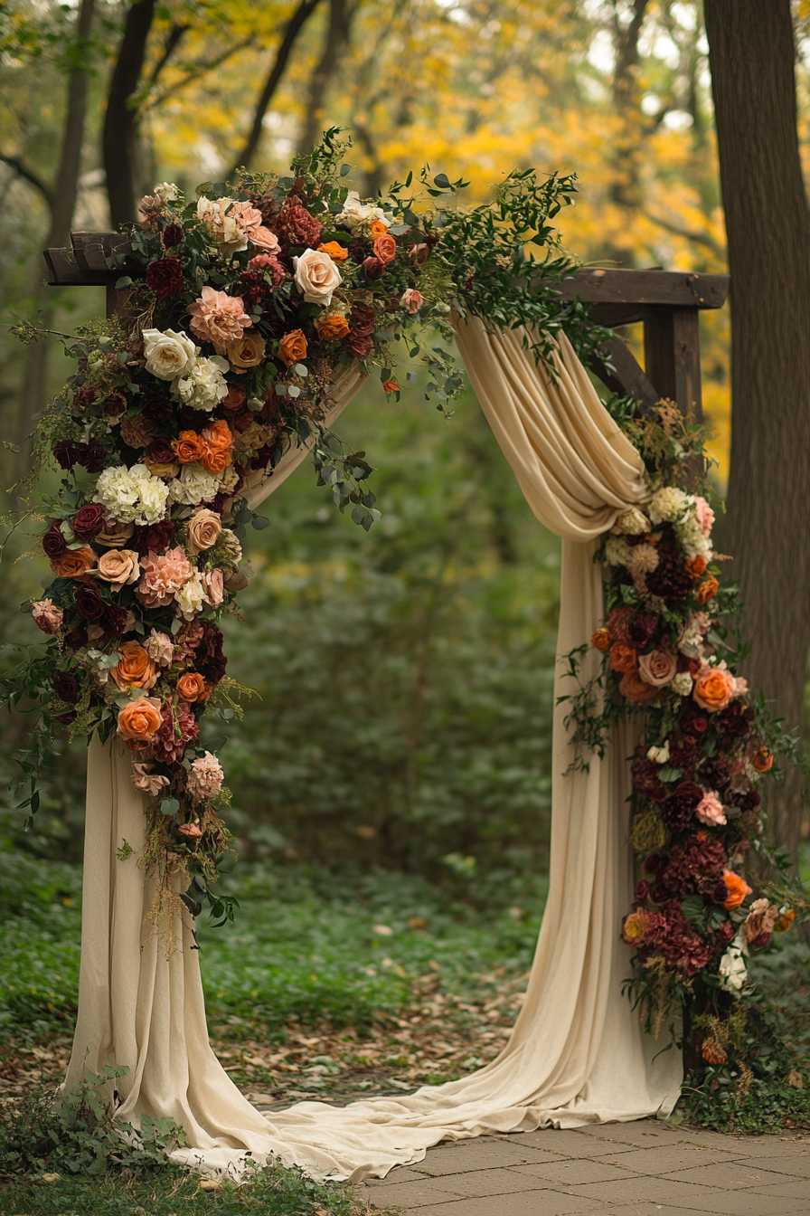 boho wedding arch