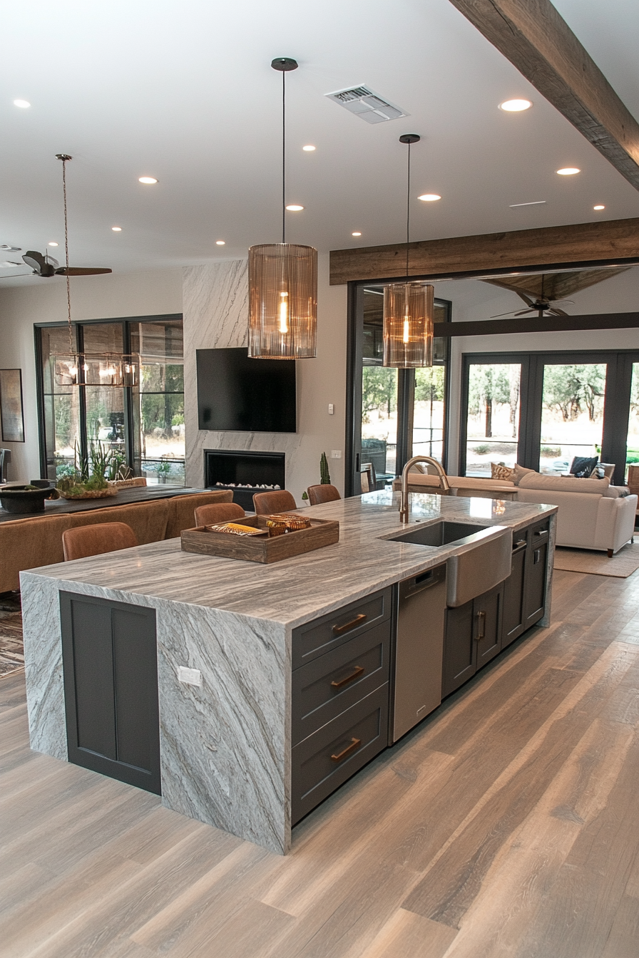 barndominium kitchen