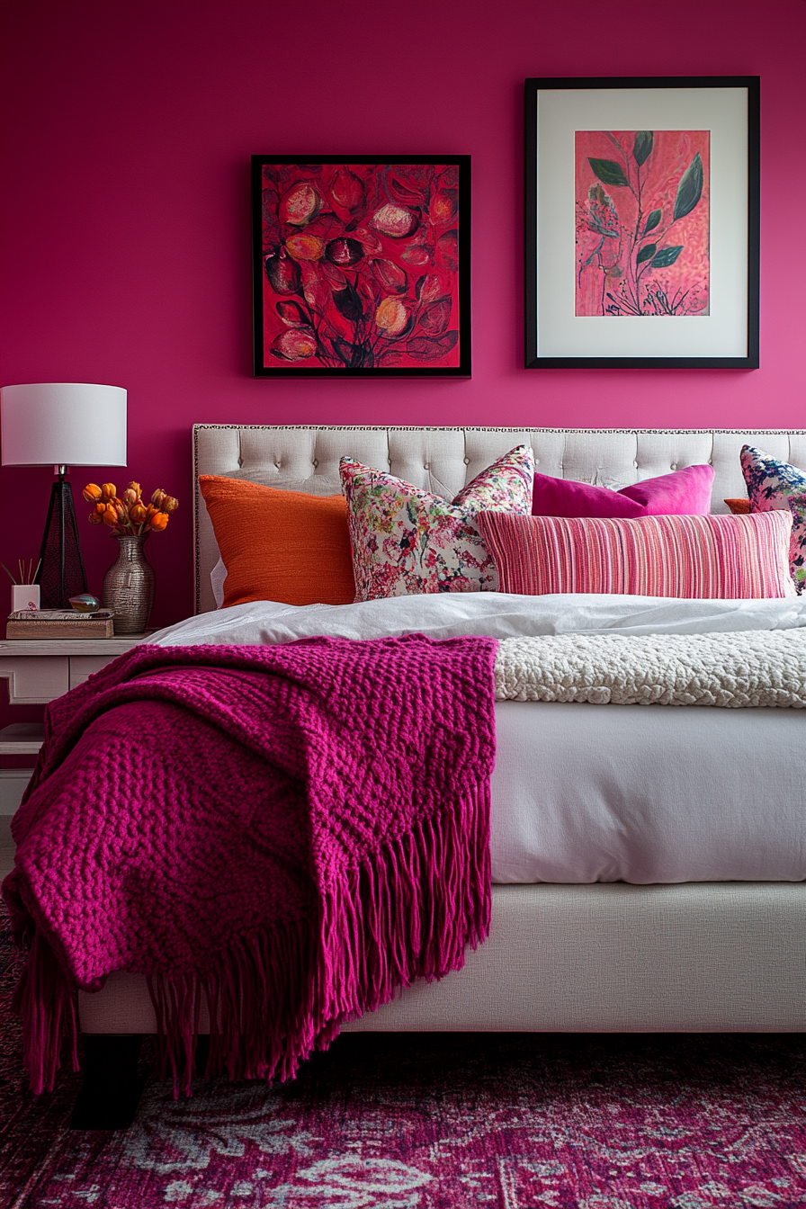 pink fantasy bedroom ideas