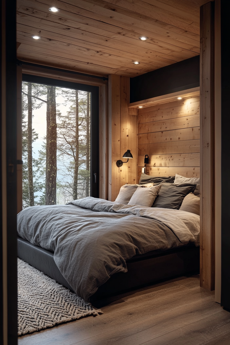 little cabin bedroom