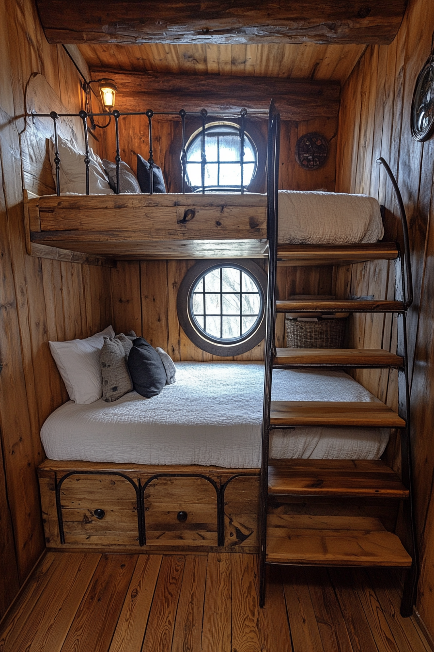 little cabin bedroom