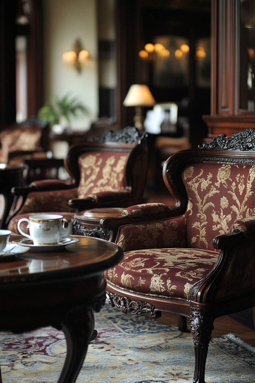 antique living room