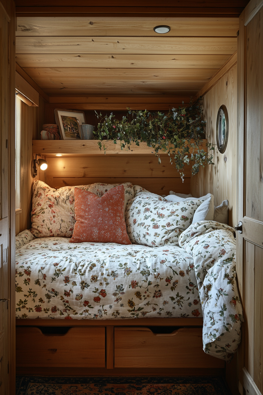 little cabin bedroom