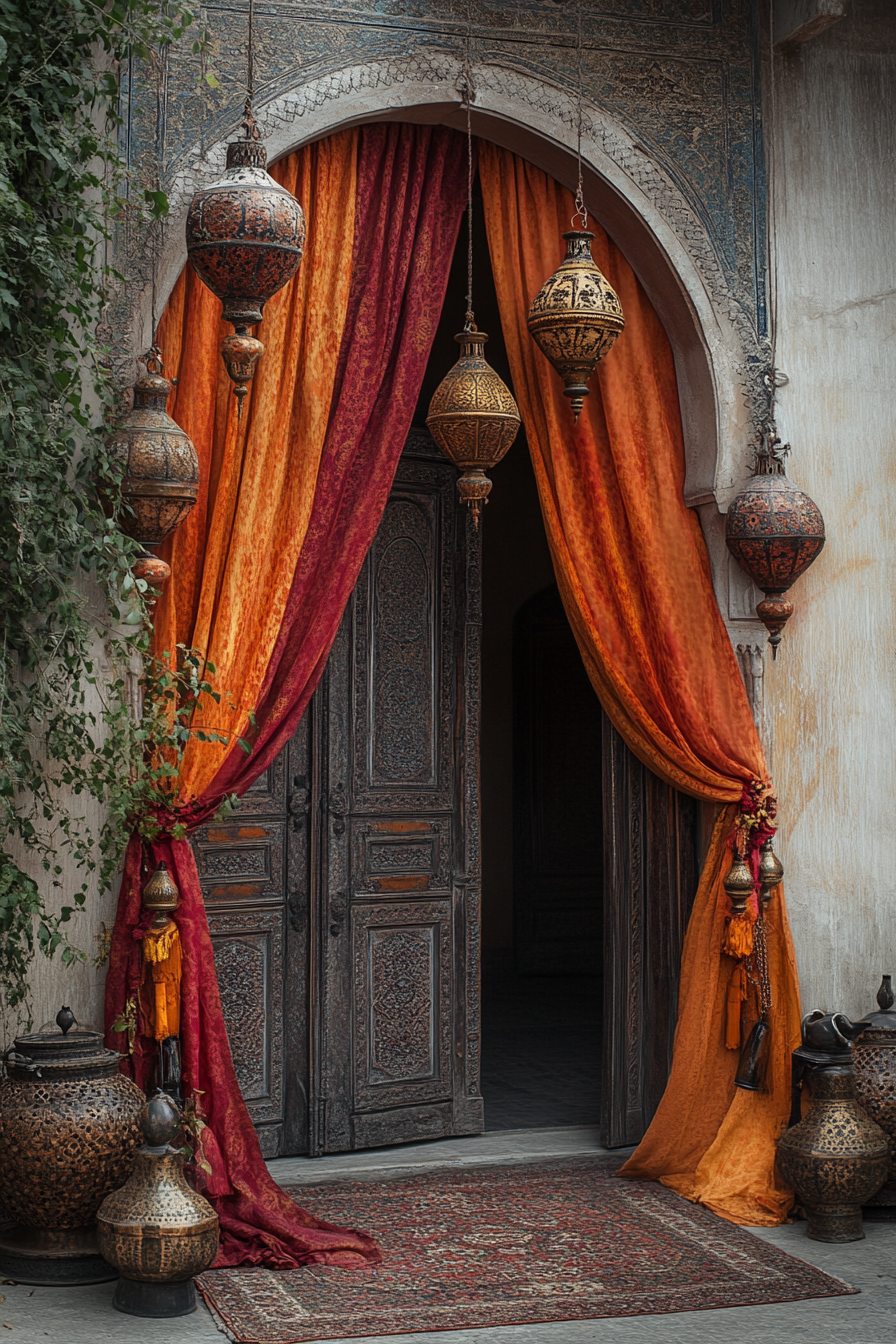 boho wedding arch