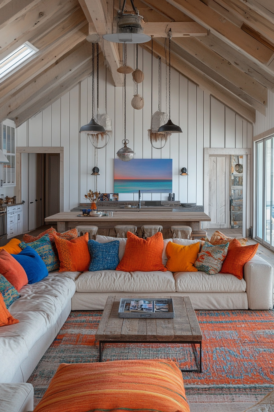 barndominium living room