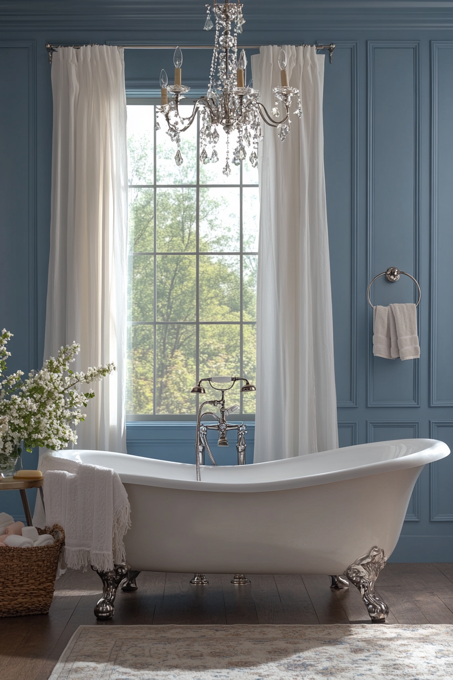 blue bathroom decor ideas