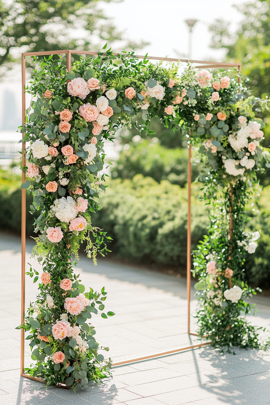 boho wedding arch