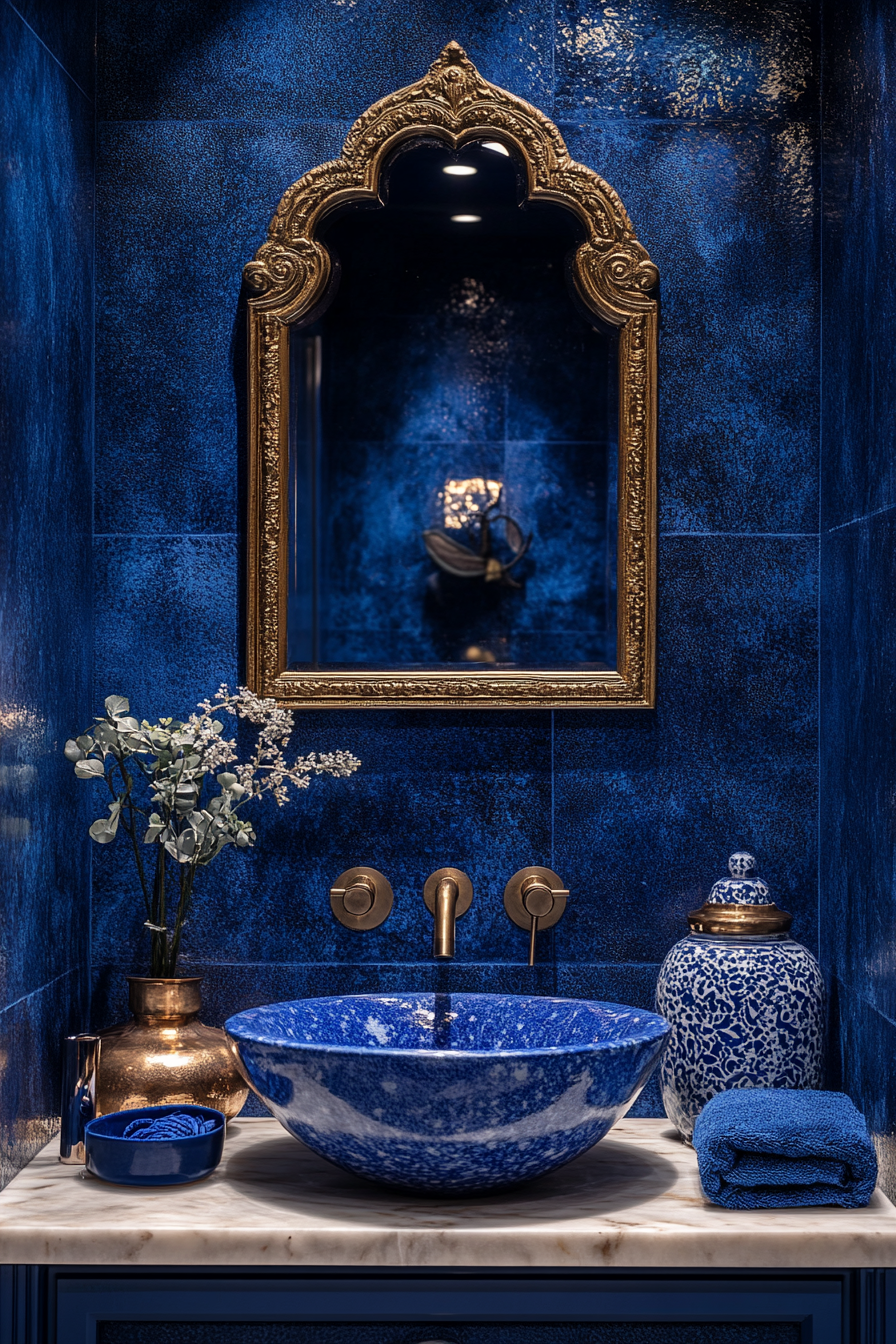 blue bathroom decor ideas