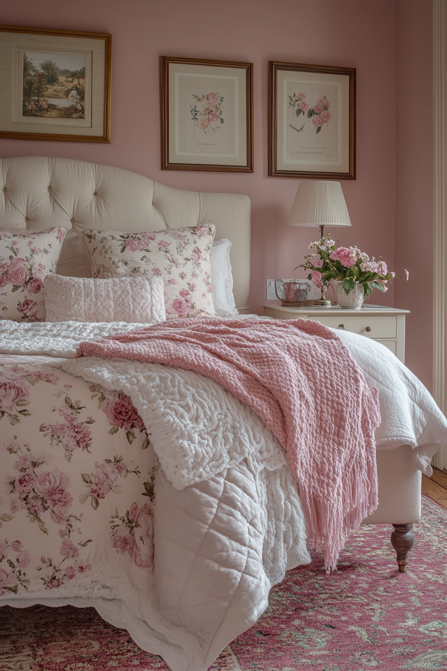 pink fantasy bedroom ideas