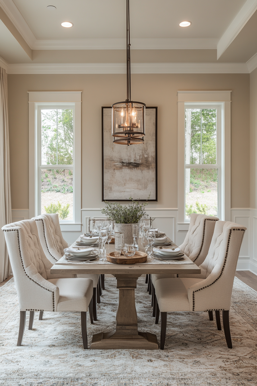 wabi sabi dining room