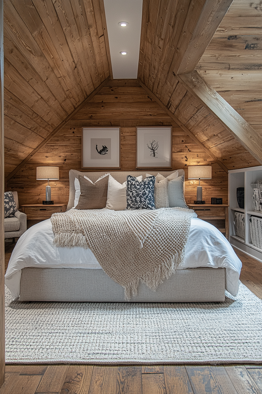 little cabin bedroom