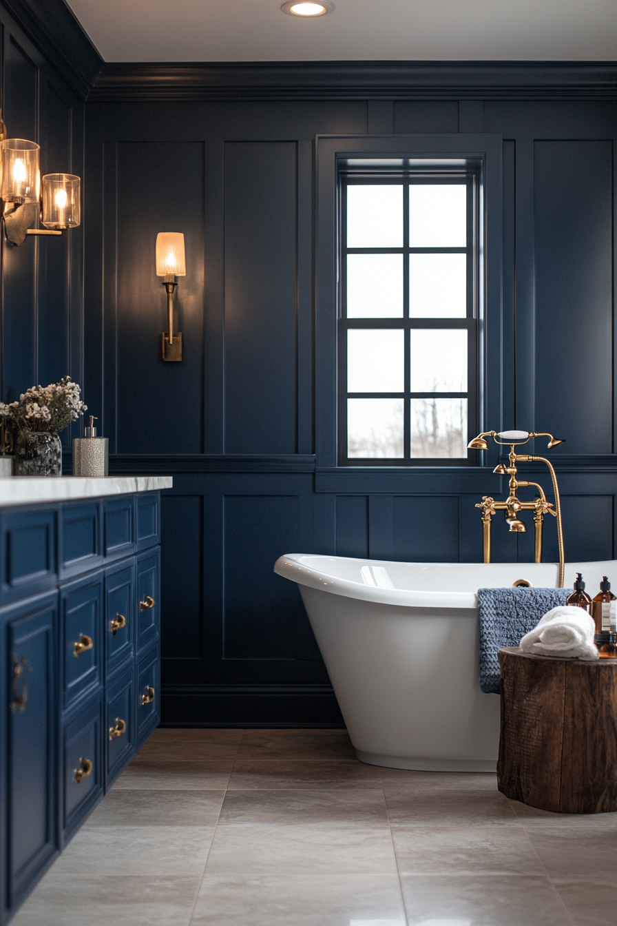 blue bathroom decor ideas