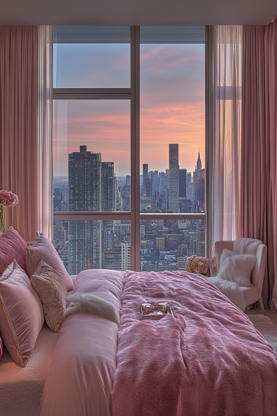 pink fantasy bedroom ideas