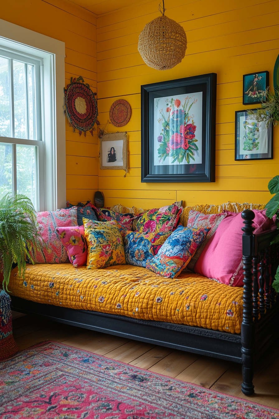 yellow fantasy bedroom ideas