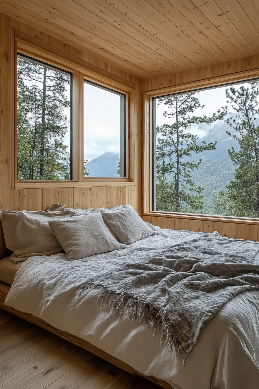 little cabin bedroom