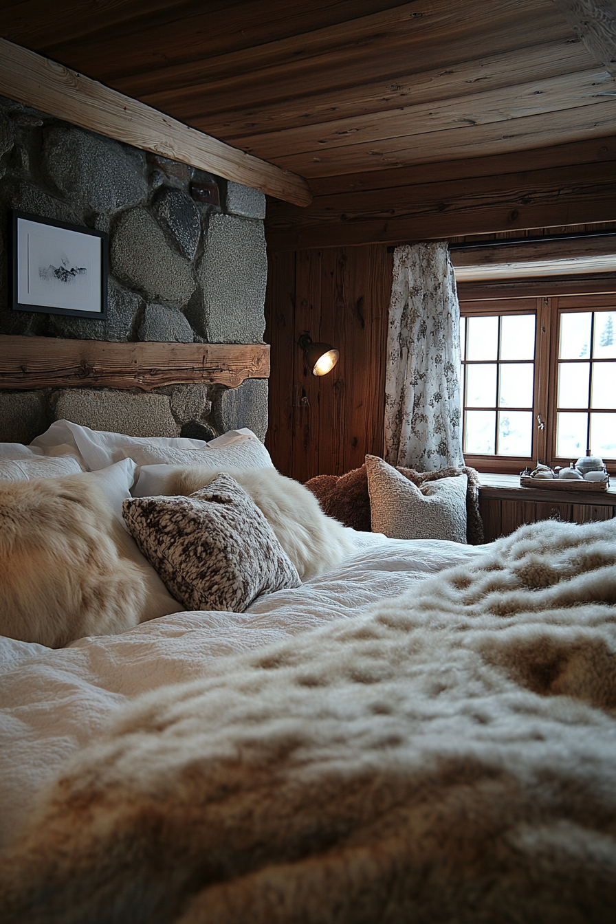 little cabin bedroom