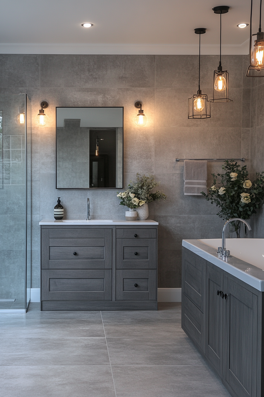 Grey Bathroom Decor Ideas