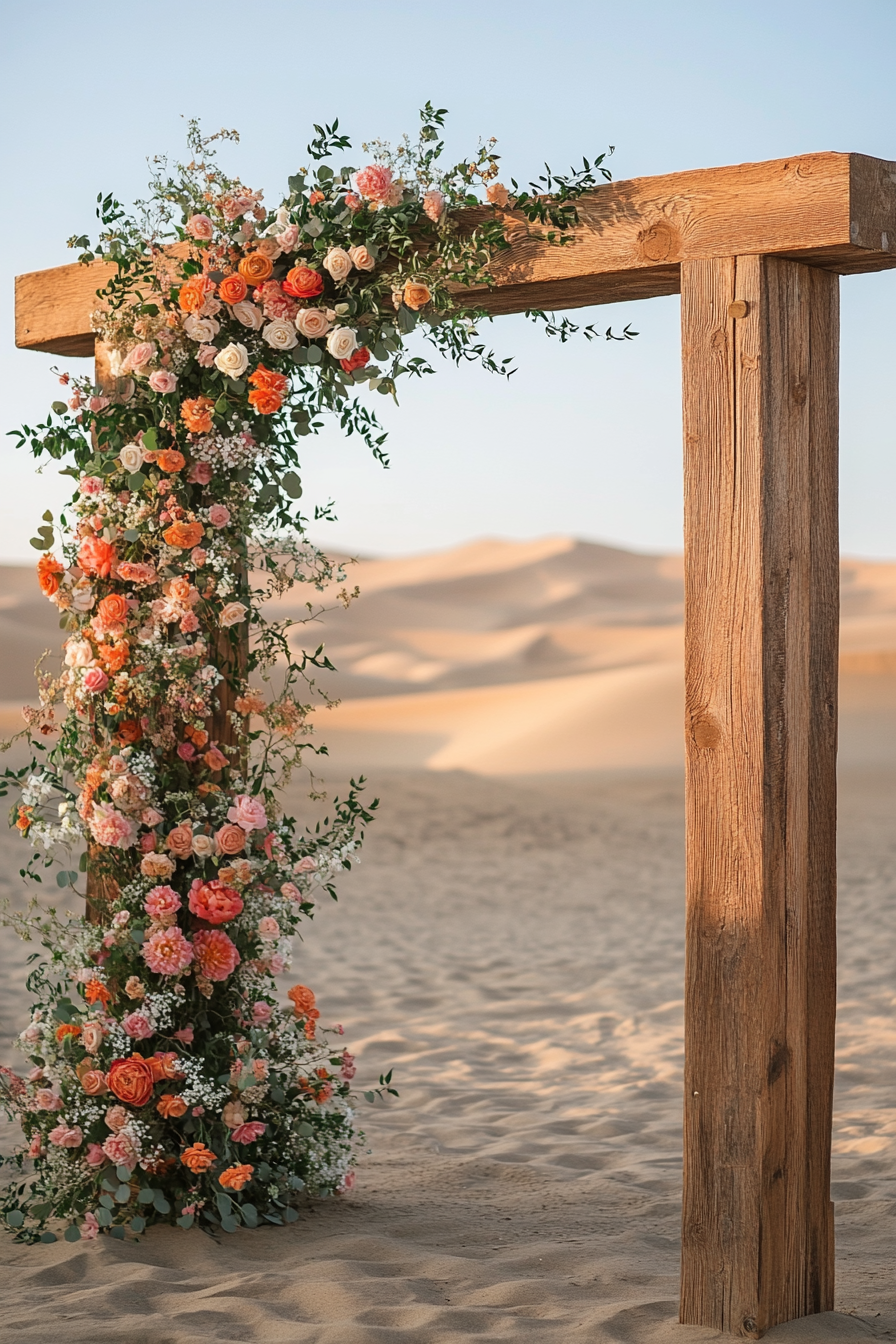 boho wedding arch