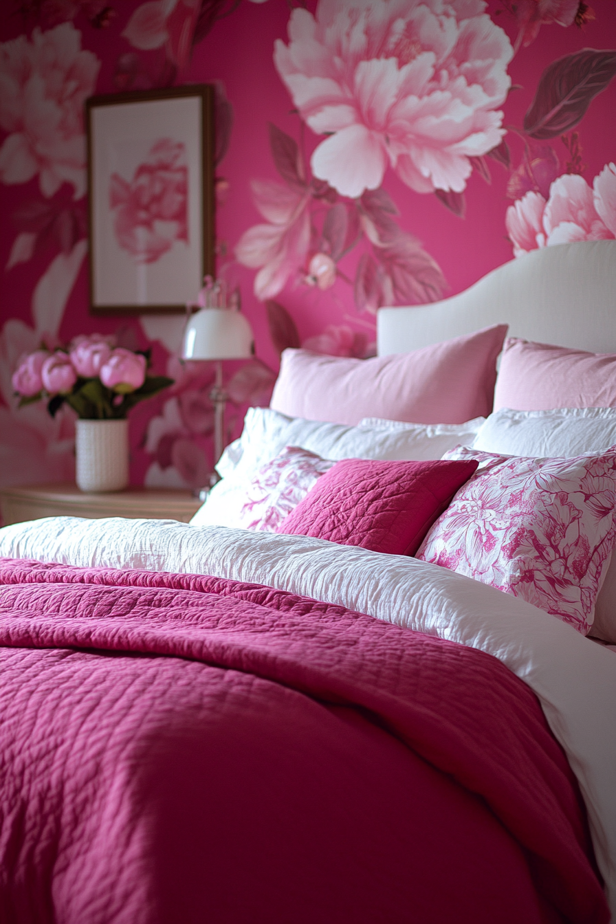 pink fantasy bedroom ideas