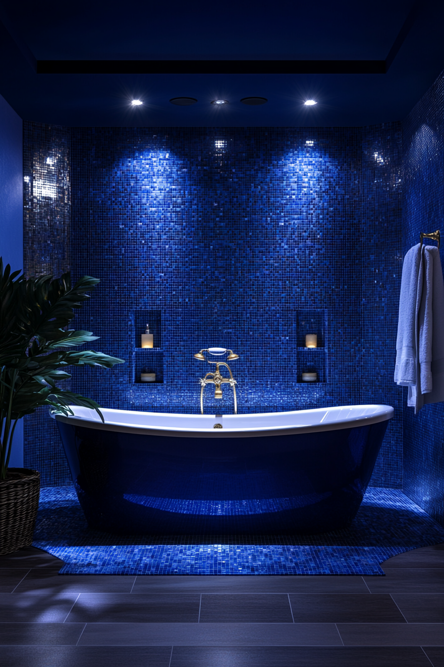 blue bathroom decor ideas