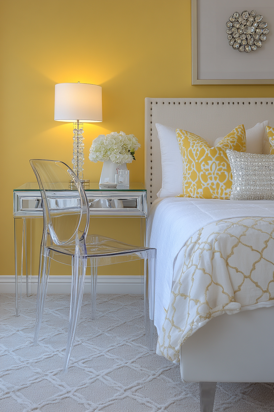 yellow fantasy bedroom ideas