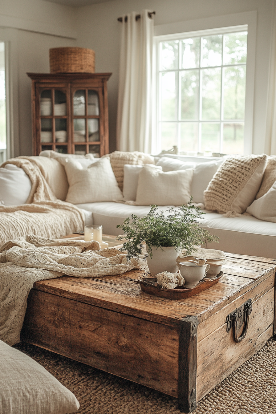 barndominium living room