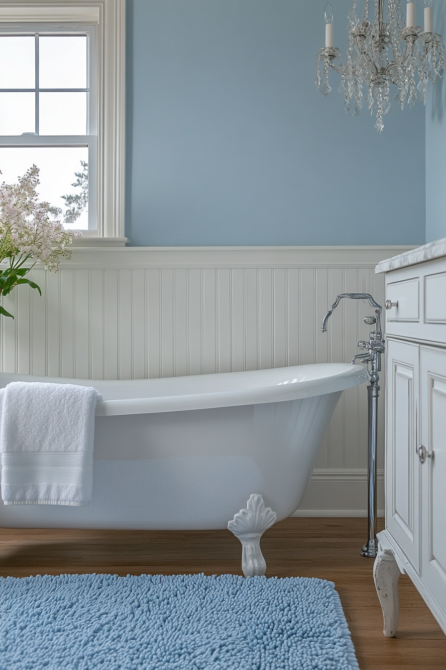 blue bathroom decor ideas