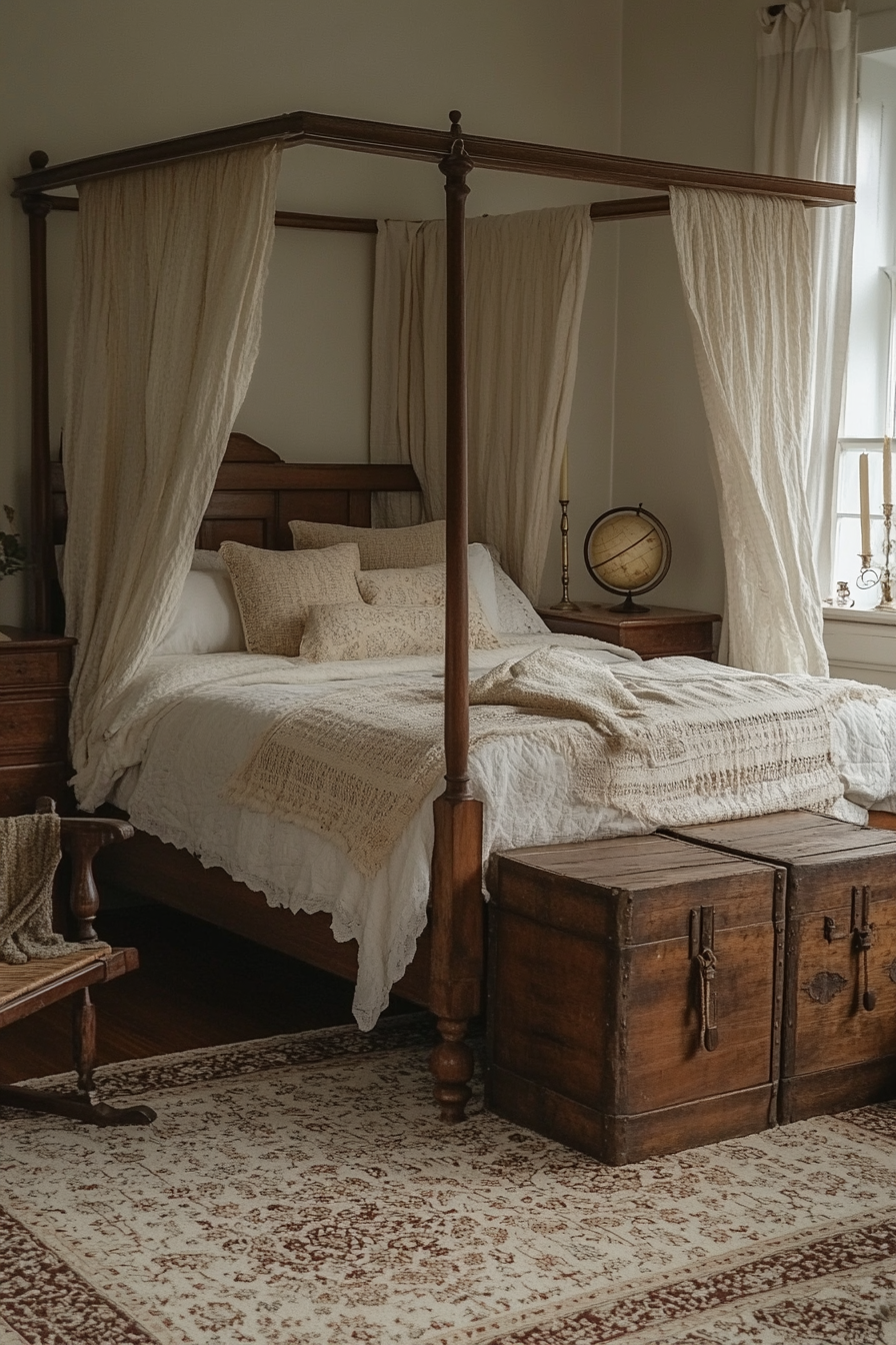 antique bedroom ideas