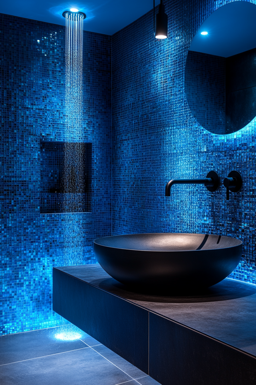 blue bathroom decor ideas