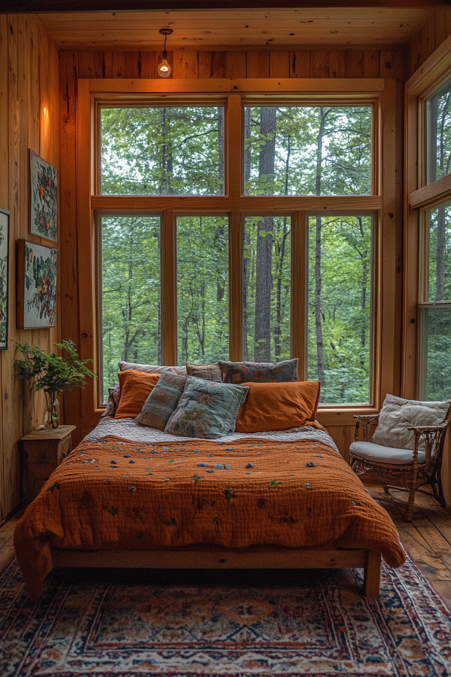 little cabin bedroom