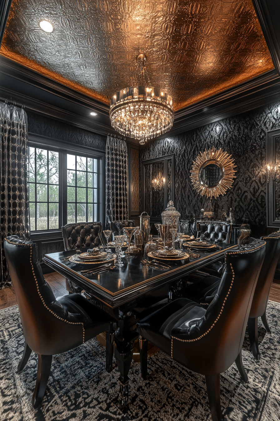 barndominium dining room