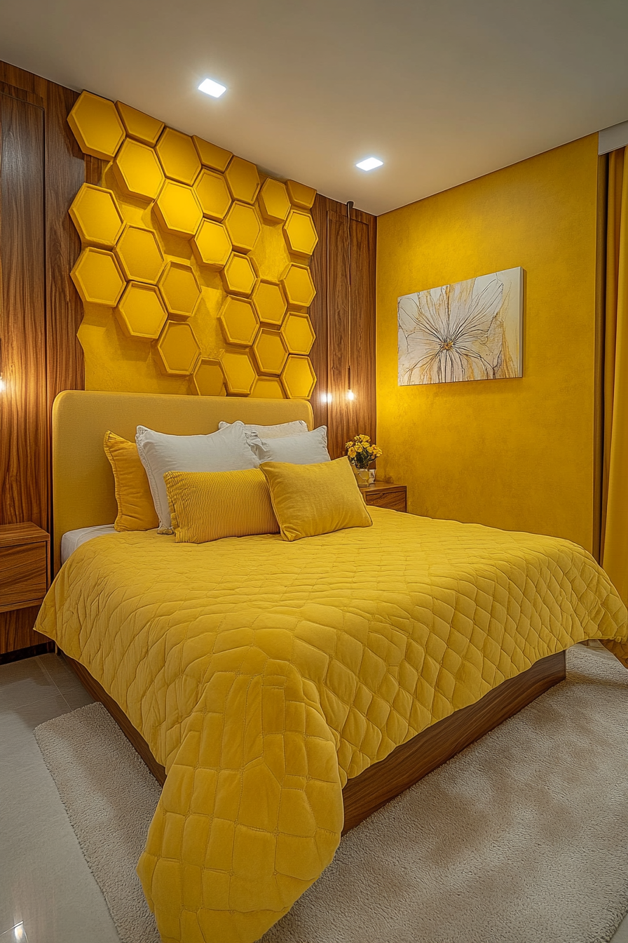 yellow fantasy bedroom ideas