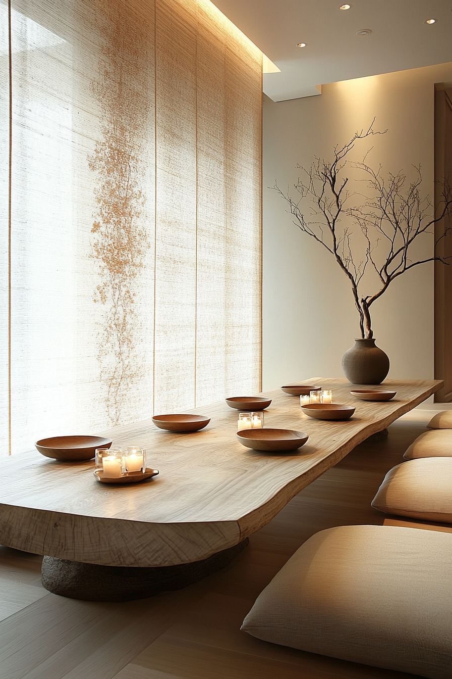 wabi sabi dining room