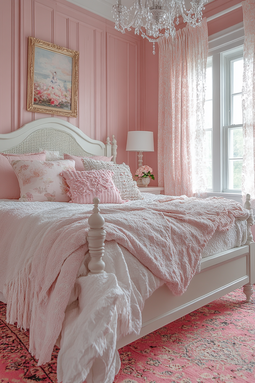 pink fantasy bedroom ideas